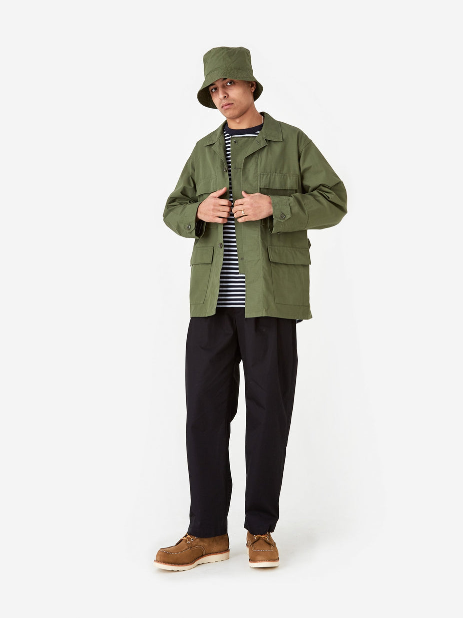 Engineered Garments Engineered Garments BDU Jacket - Olive Cotton Ripstop - Green