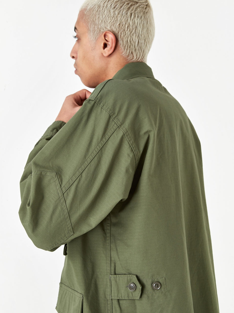 Engineered Garments Engineered Garments BDU Jacket - Olive Cotton Ripstop - Green