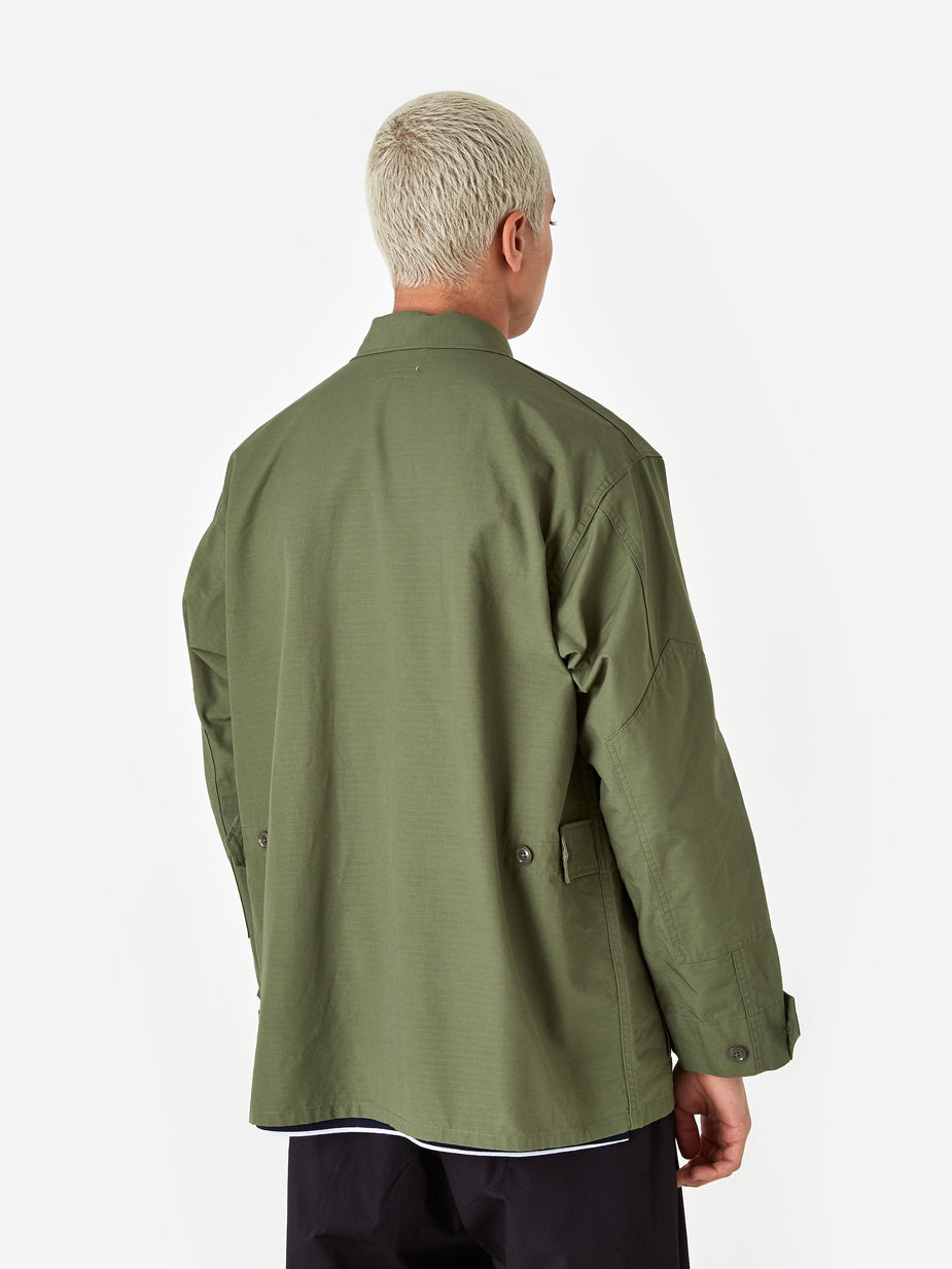 Engineered Garments Engineered Garments BDU Jacket - Olive Cotton Ripstop - Green