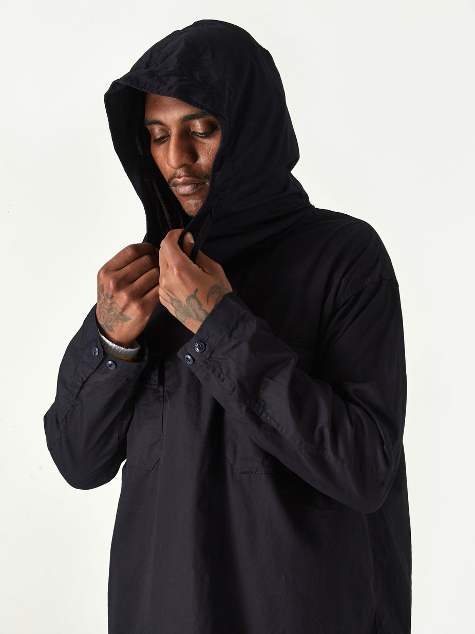 Engineered Garments Engineered Garments Cagoule Shirt - Dark Navy Twill - Blue