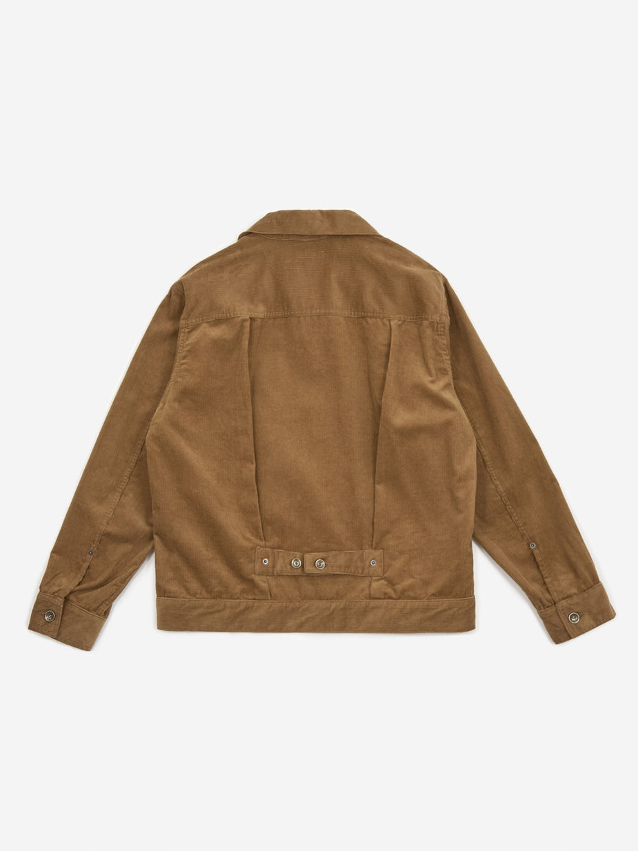 Engineered Garments Engineered Garments Corduroy Trucker Jacket - Khaki - Neutrals