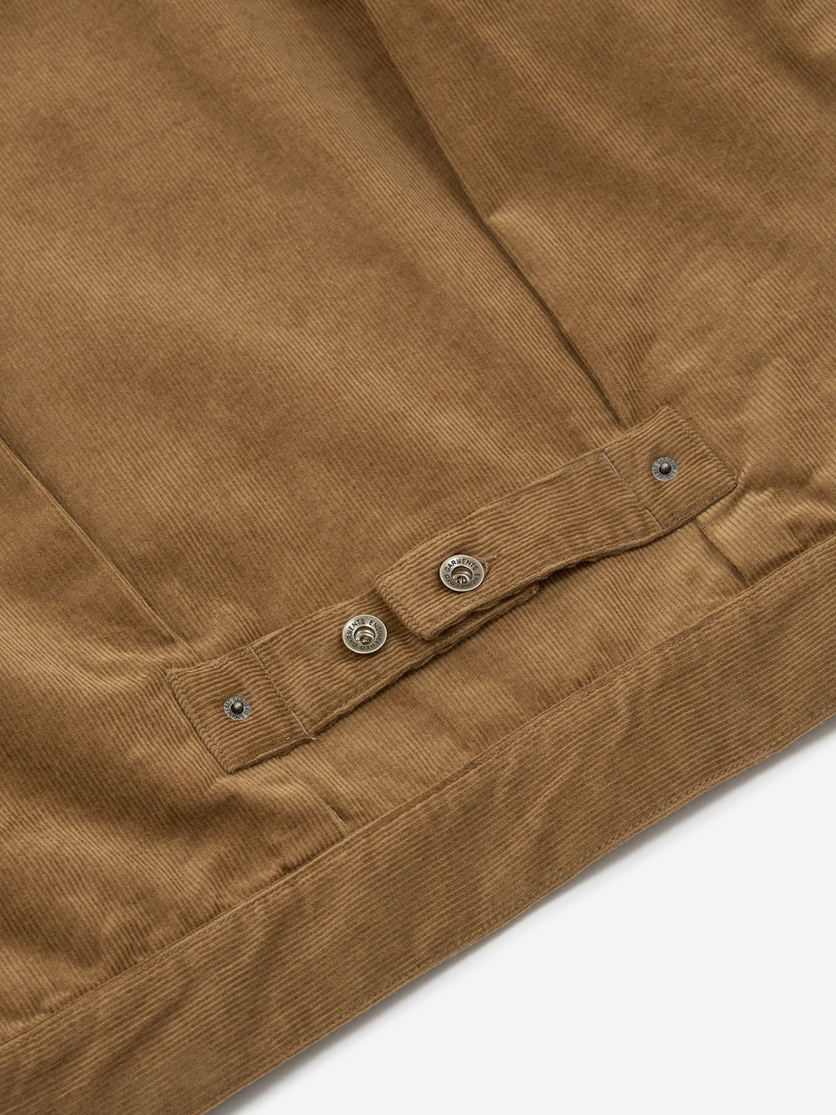 Engineered Garments Engineered Garments Corduroy Trucker Jacket - Khaki - Neutrals