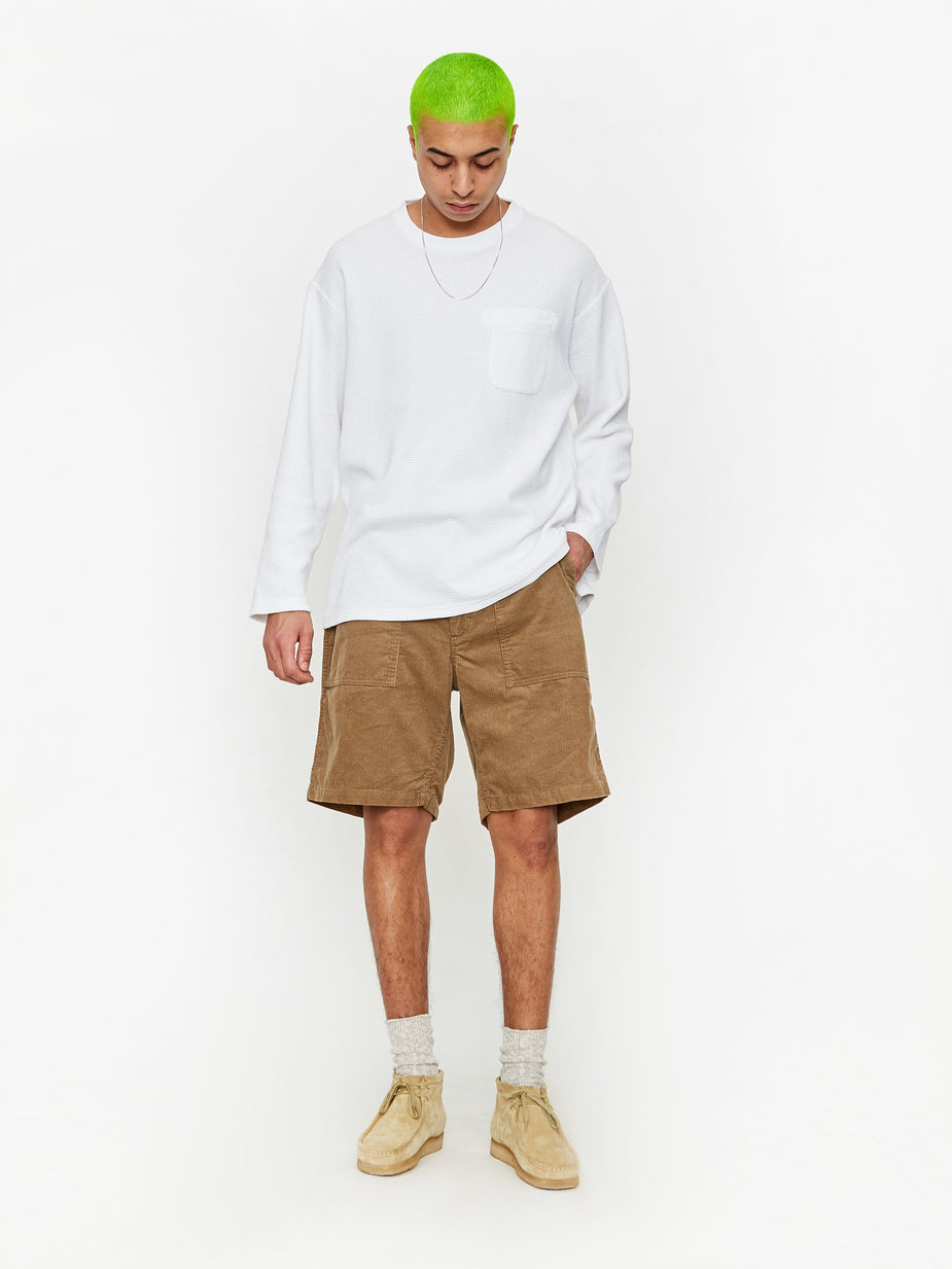 Engineered Garments Engineered Garments Fatigue Corduroy Short - Kahki - Neutrals