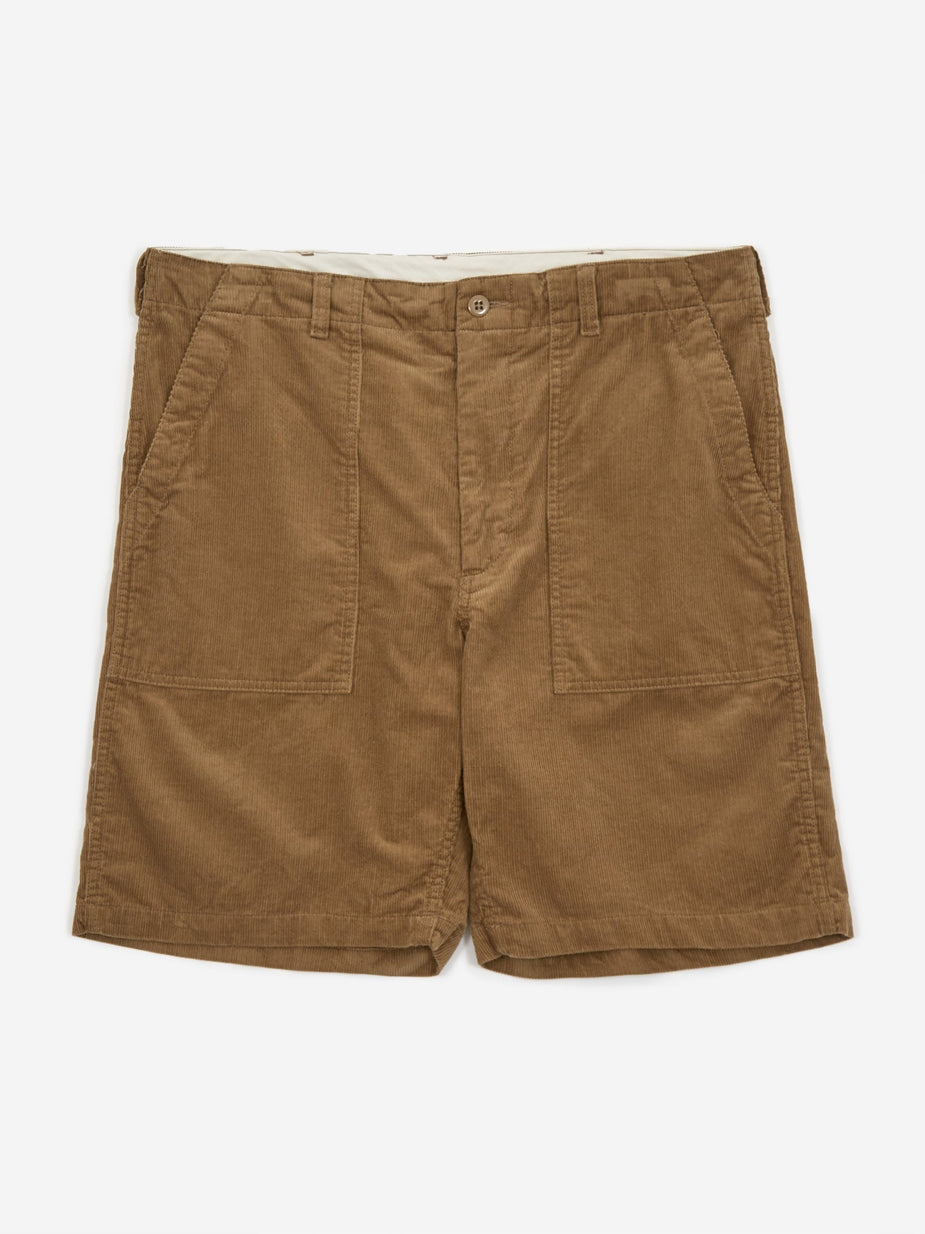 Engineered Garments Engineered Garments Fatigue Corduroy Short - Kahki - Neutrals