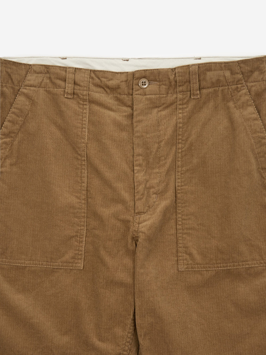 Engineered Garments Engineered Garments Fatigue Corduroy Short - Kahki - Neutrals