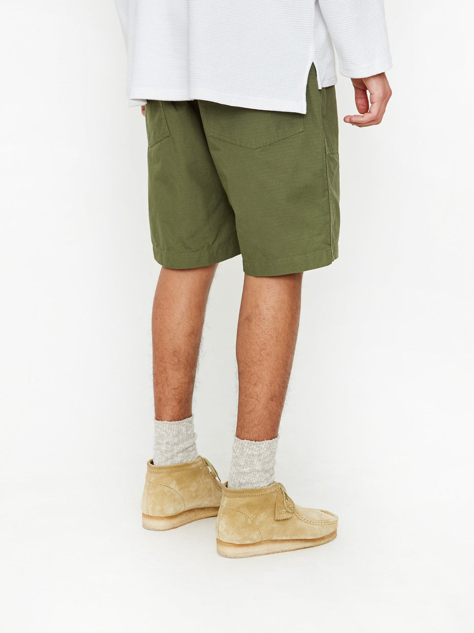 Engineered Garments Engineered Garments Fatigue Ripstop Short - Olive - Green