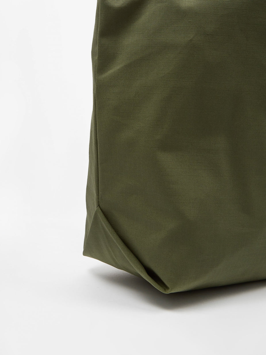 Engineered Garments Engineered Garments Ripstop Carry All Tote - Olive - Green