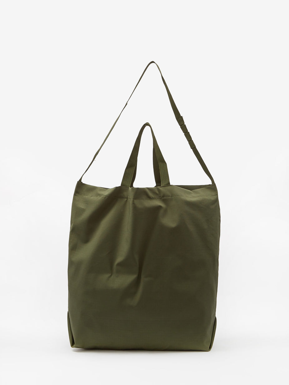 Engineered Garments Engineered Garments Ripstop Carry All Tote - Olive - Green