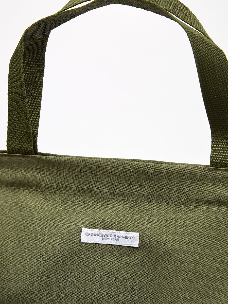 Engineered Garments Engineered Garments Ripstop Carry All Tote - Olive - Green