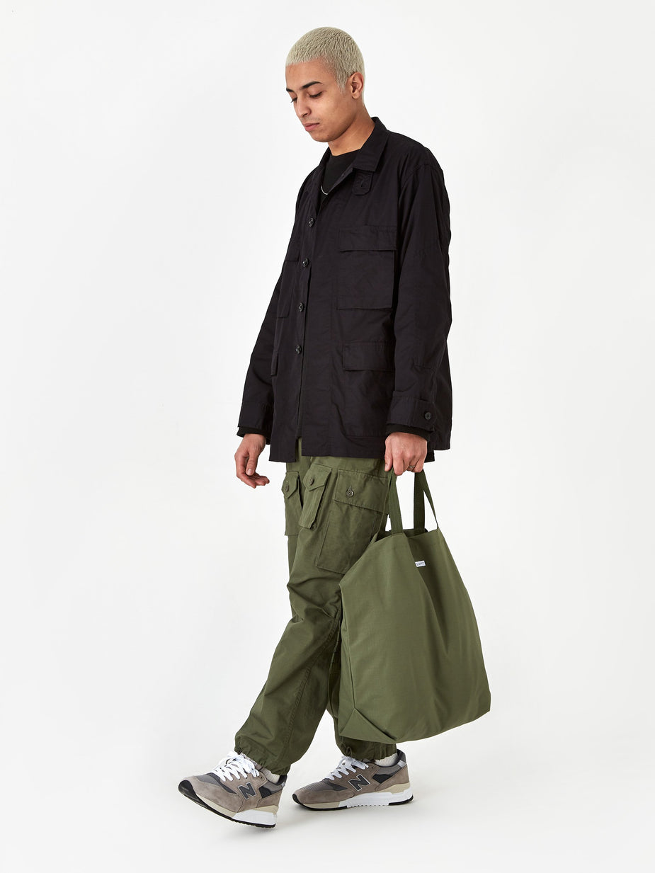 Engineered Garments Engineered Garments Ripstop Carry All Tote - Olive - Green