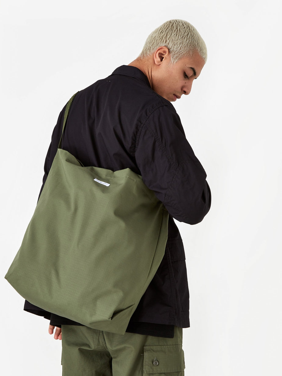 Engineered Garments Engineered Garments Ripstop Carry All Tote - Olive - Green