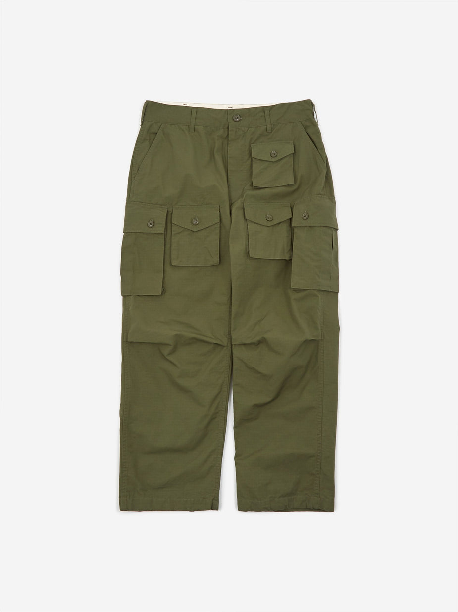 Engineered Garments Engineered Garments Ripstop FA Pant - Olive - Green