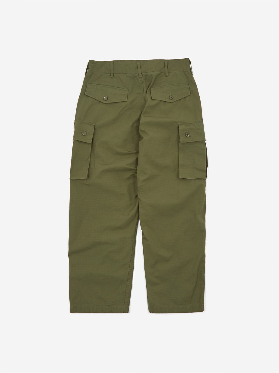 Engineered Garments Engineered Garments Ripstop FA Pant - Olive - Green