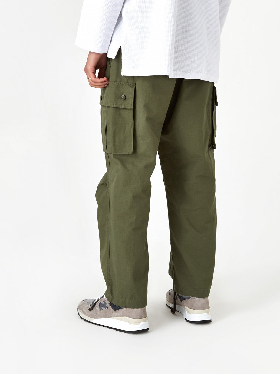 Engineered Garments Engineered Garments Ripstop FA Pant - Olive - Green