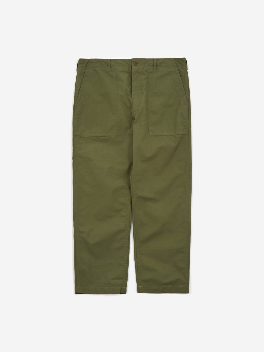 Engineered Garments Engineered Garments Ripstop Fatigue Pant - Olive - Green