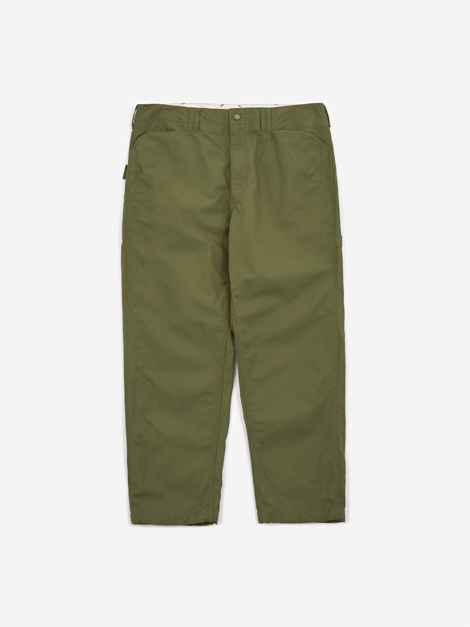 Engineered Garments Engineered Garments Ripstop Painter Pant - Olive - Green