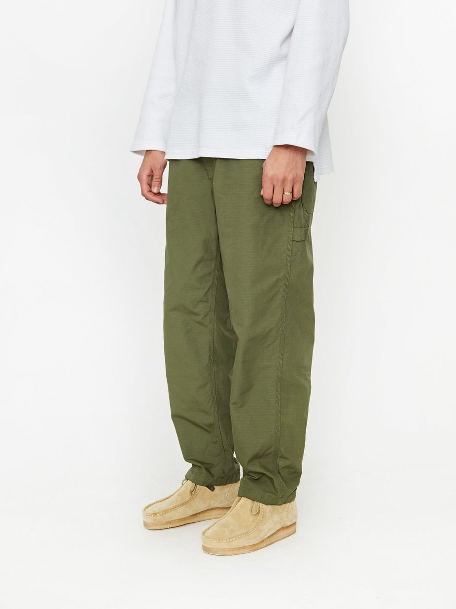 Engineered Garments Engineered Garments Ripstop Painter Pant - Olive - Green