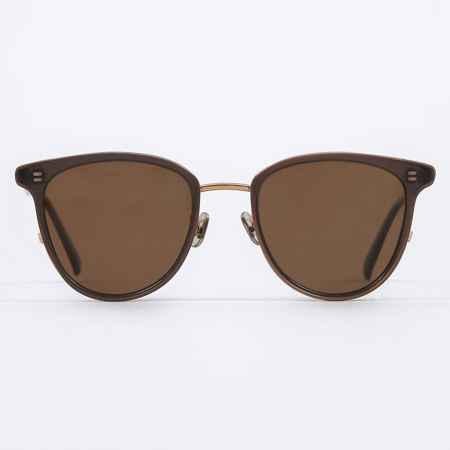 Eyevan Eyevan 719E Sunglasses - Brown - Brown