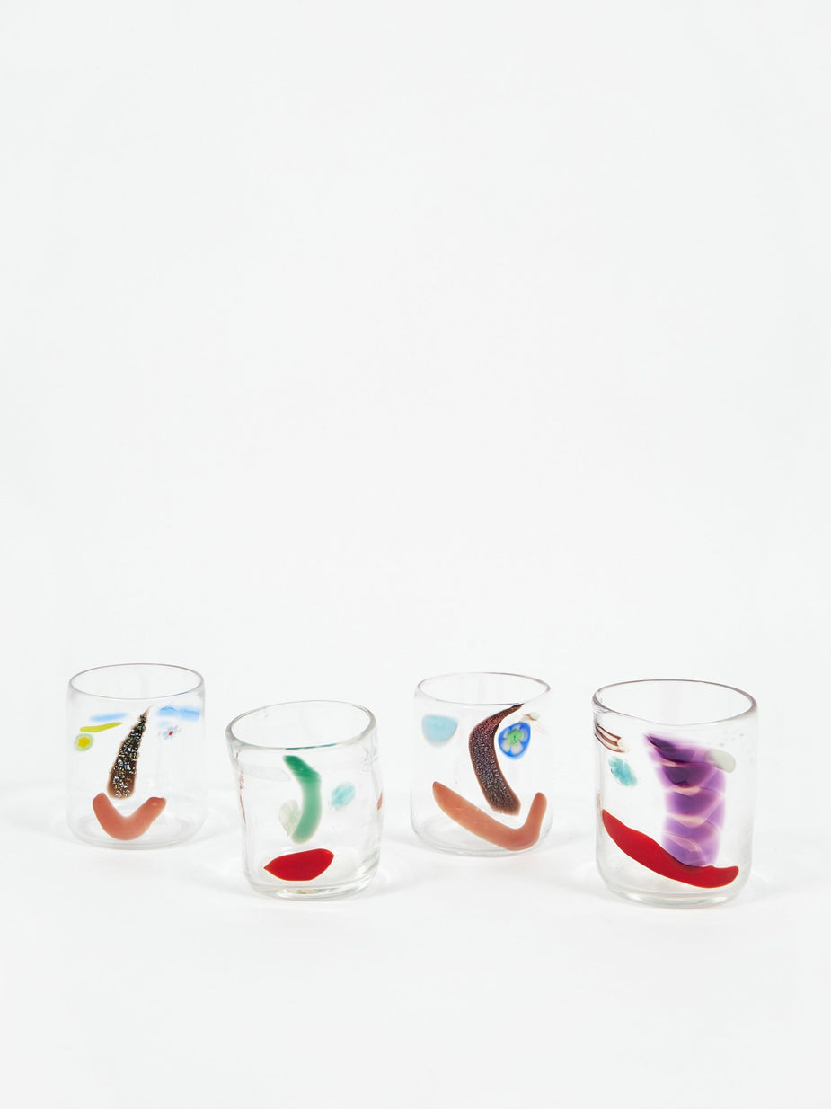 Face Vessel Face Vessel Medium Water Glass - Other