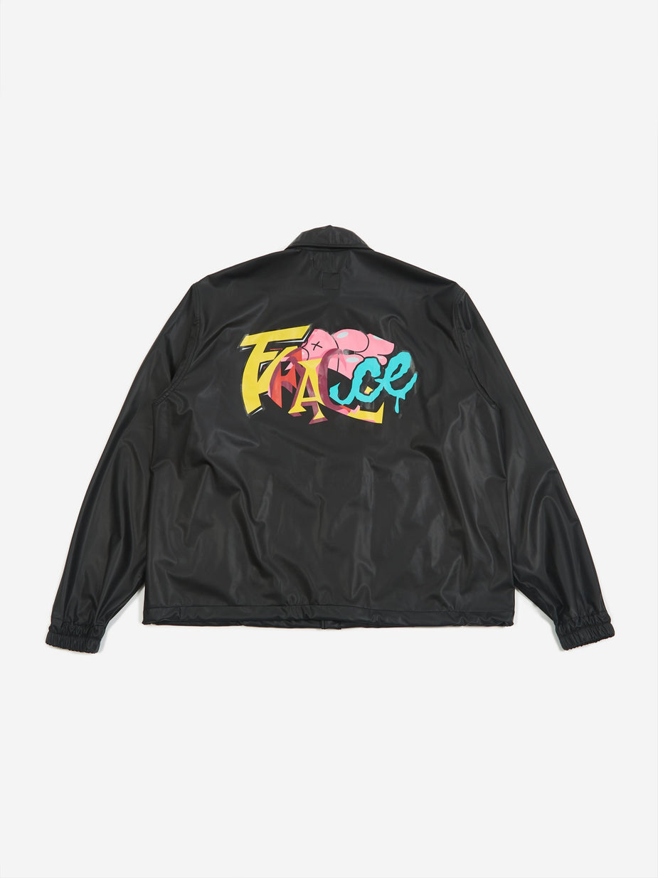 Facetasm Facetasm Coach Jacket - Black - Black