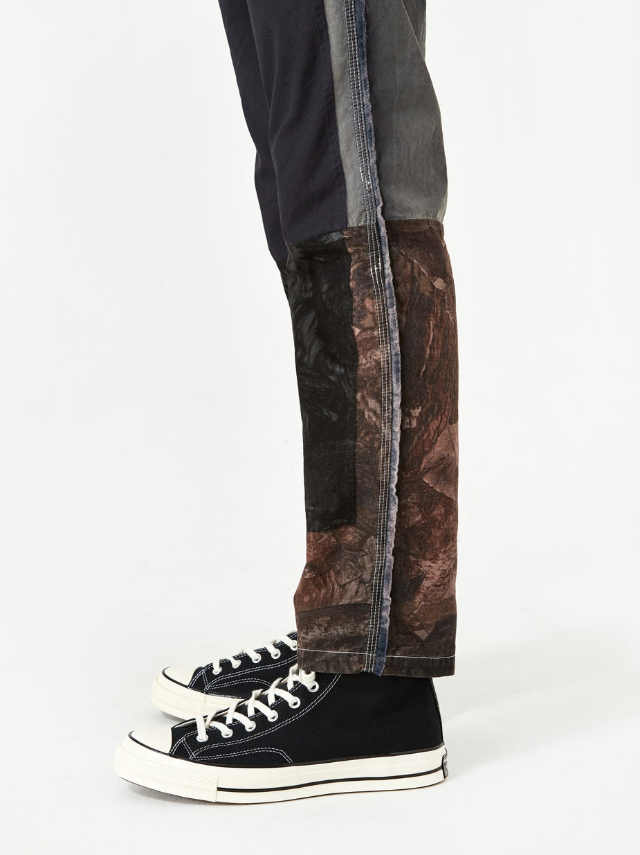 Facetasm Facetasm Cut and Sew Jean - Black - Black