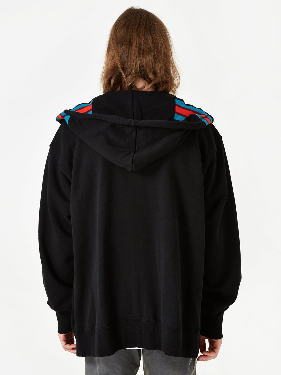 Facetasm Facetasm Hooded Sweatshirt - Black - Black