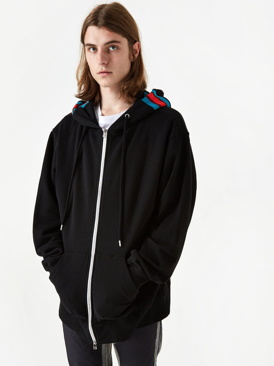 Facetasm Facetasm Hooded Sweatshirt - Black - Black