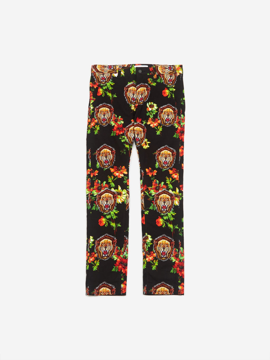 Facetasm Facetasm Pattern Trouser - Black - Black