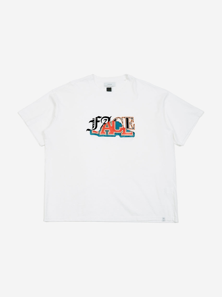 Facetasm Facetasm Logo T-Shirt - White - White