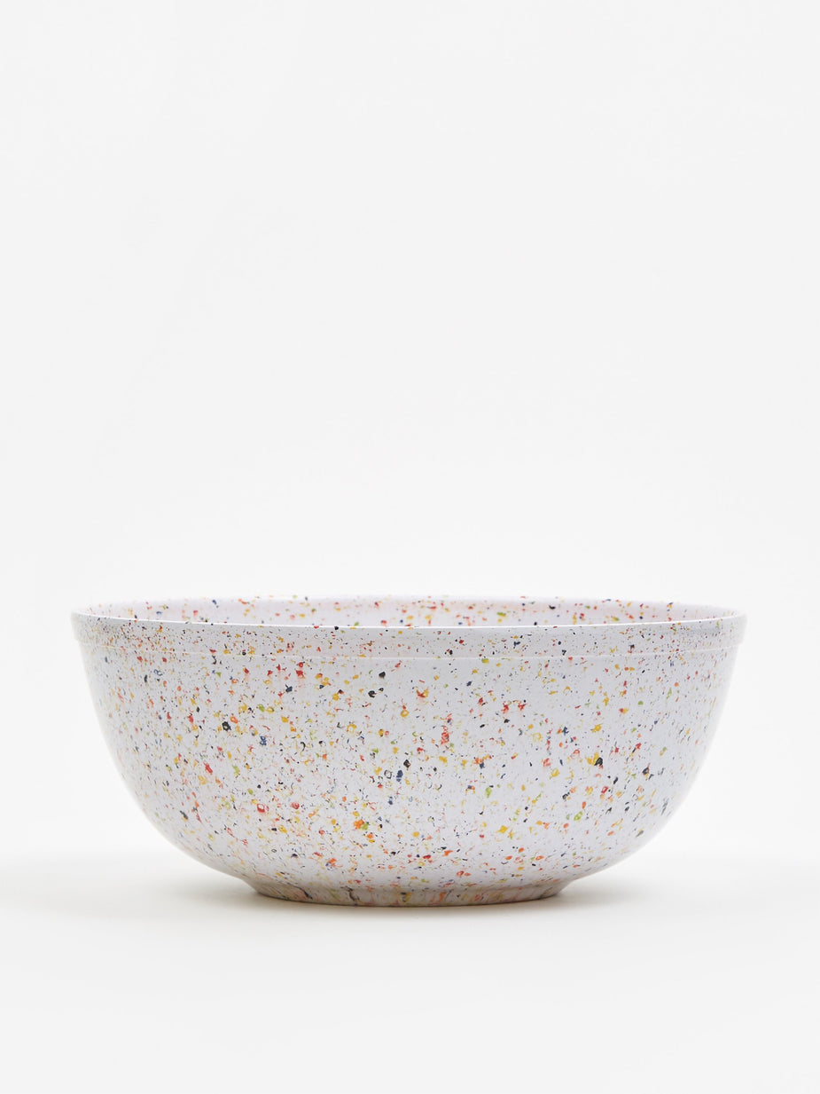 Faplana Faplana Melamine Large Serving Bowl - Speckled - Other