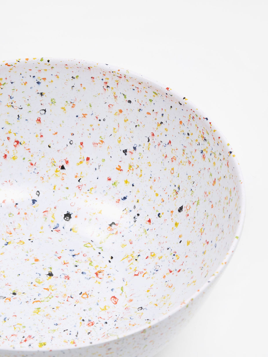 Faplana Faplana Melamine Large Serving Bowl - Speckled - Other