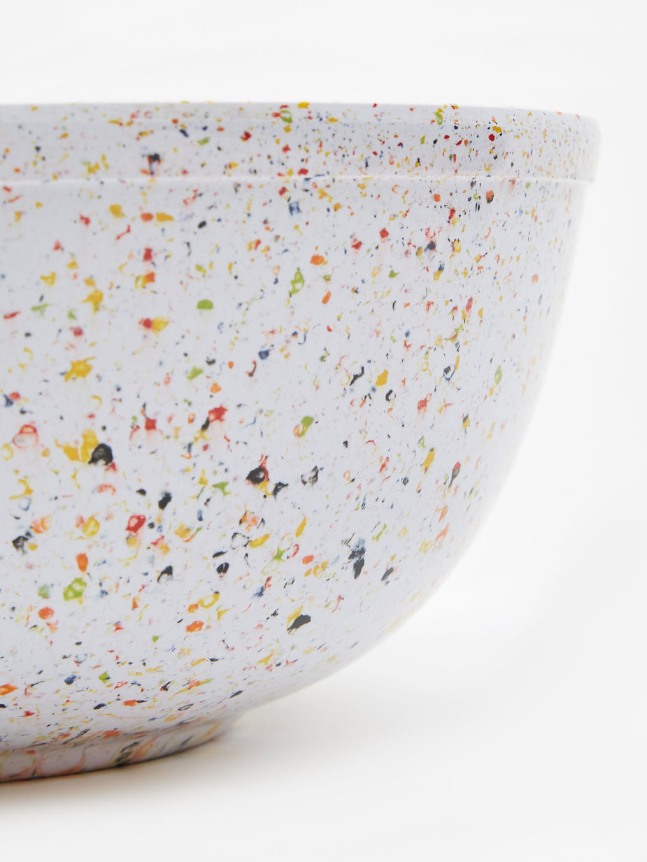 Faplana Faplana Melamine Large Serving Bowl - Speckled - Other