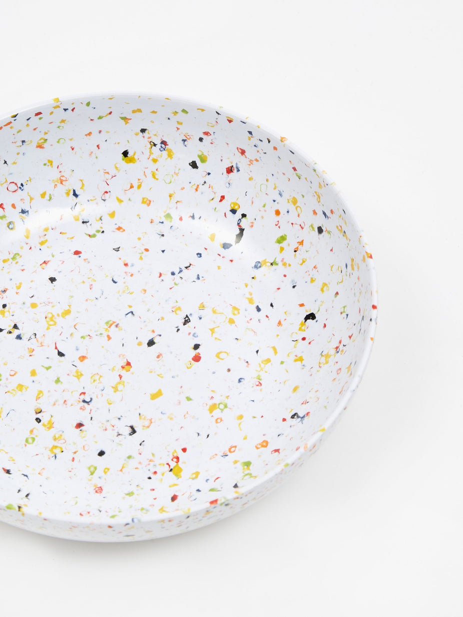 Faplana Faplana Melamine Shallow Bowl - Speckled - Other