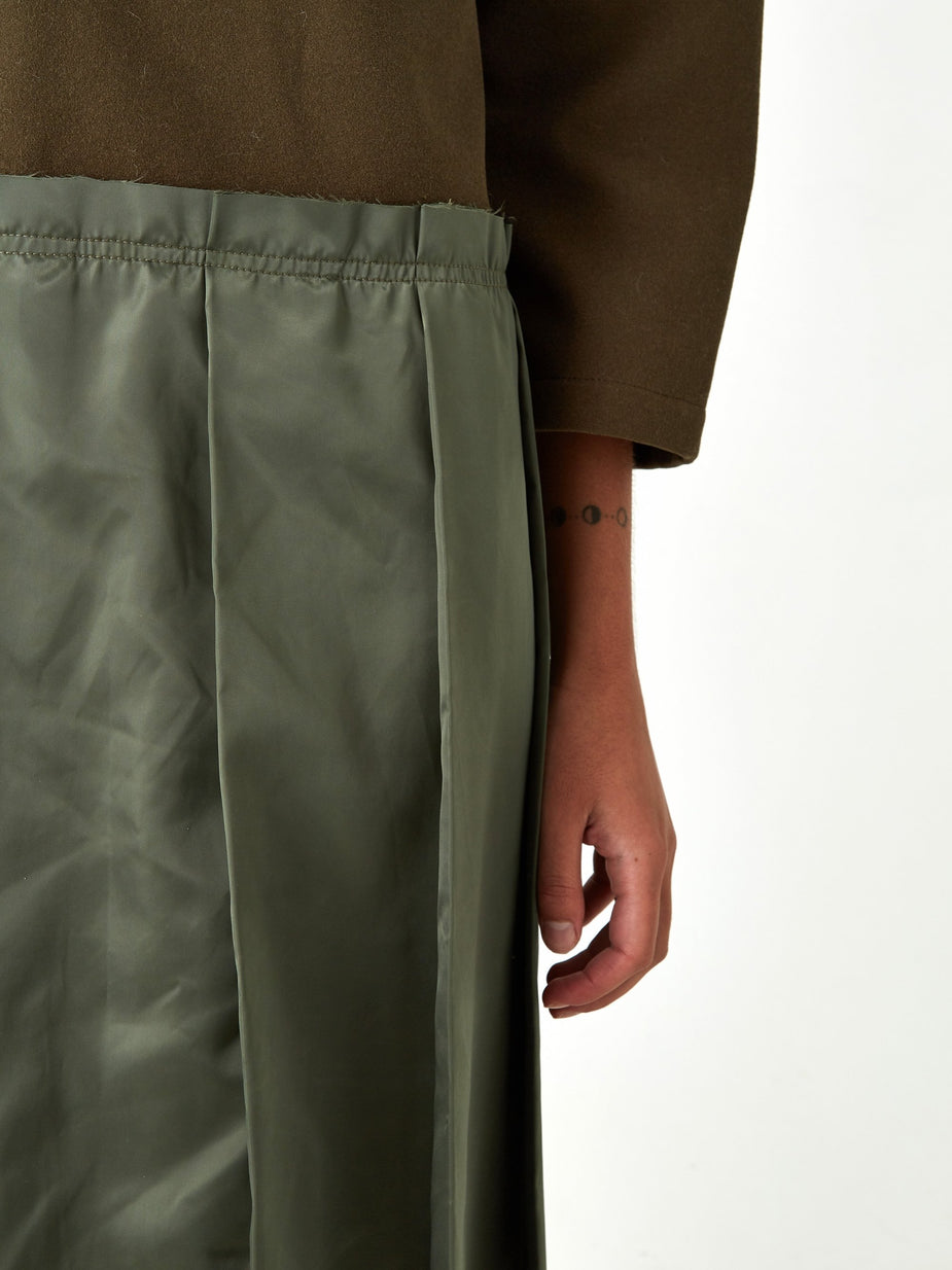 F/CE F/CE Switching One Piece Dress - Olive - Green