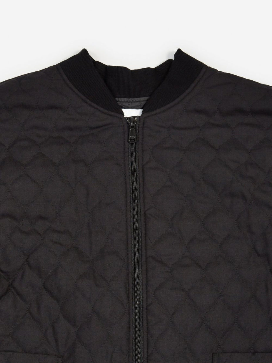 F/CE F/CE Primaloft Nylon MA-1 Jacket - Black - Black