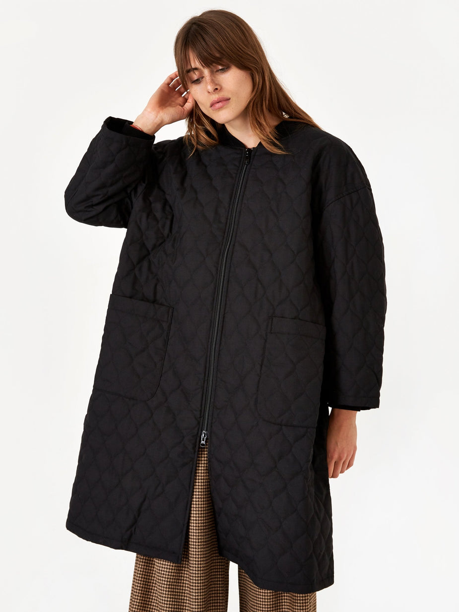 F/CE F/CE Primaloft Nylon MA-1 Jacket - Black - Black