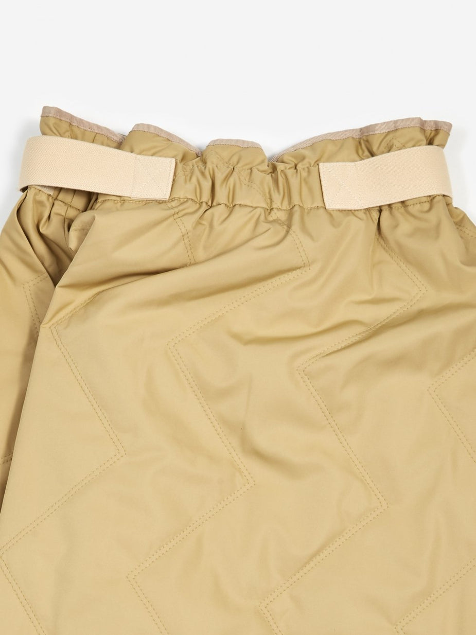 F/CE F/CE Primaloft Nylon Skirt - Beige - Neutrals