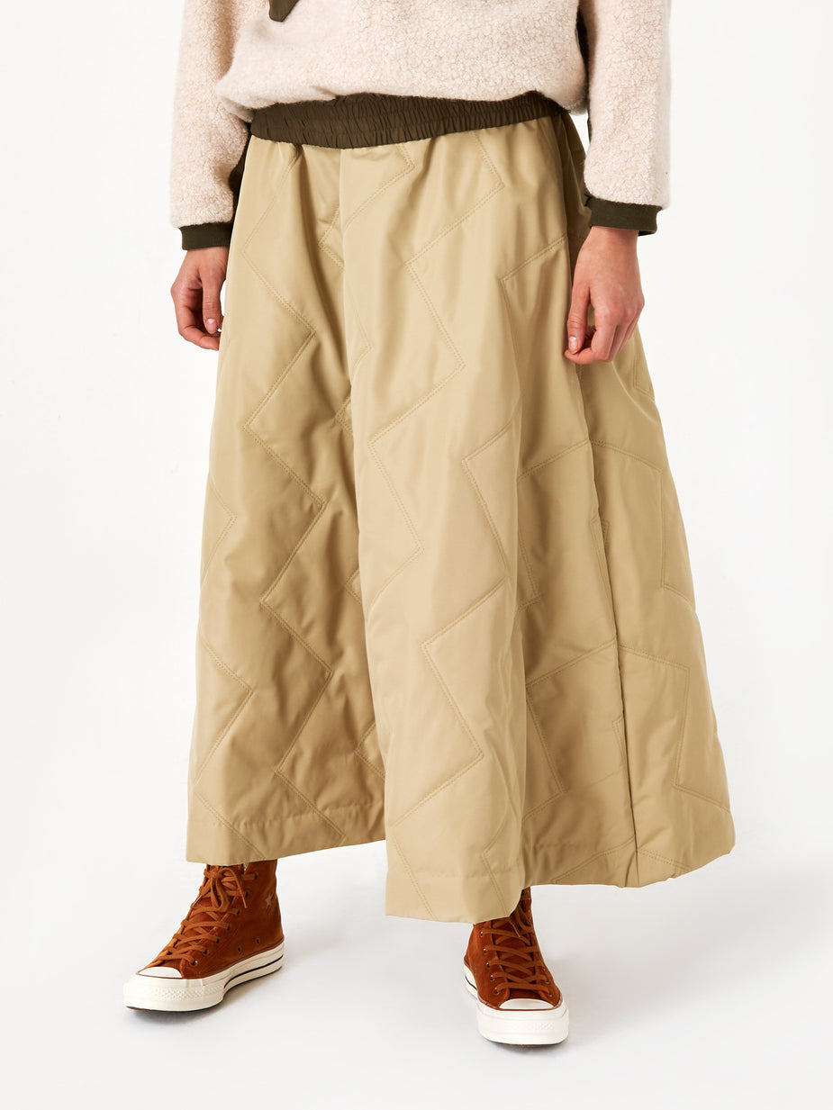 F/CE F/CE Primaloft Nylon Skirt - Beige - Neutrals