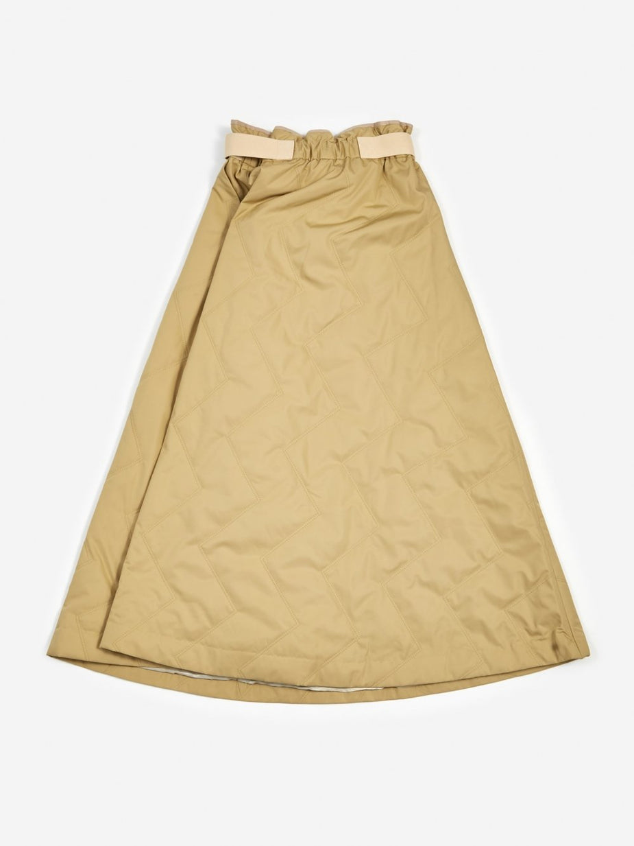 F/CE F/CE Primaloft Nylon Skirt - Beige - Neutrals