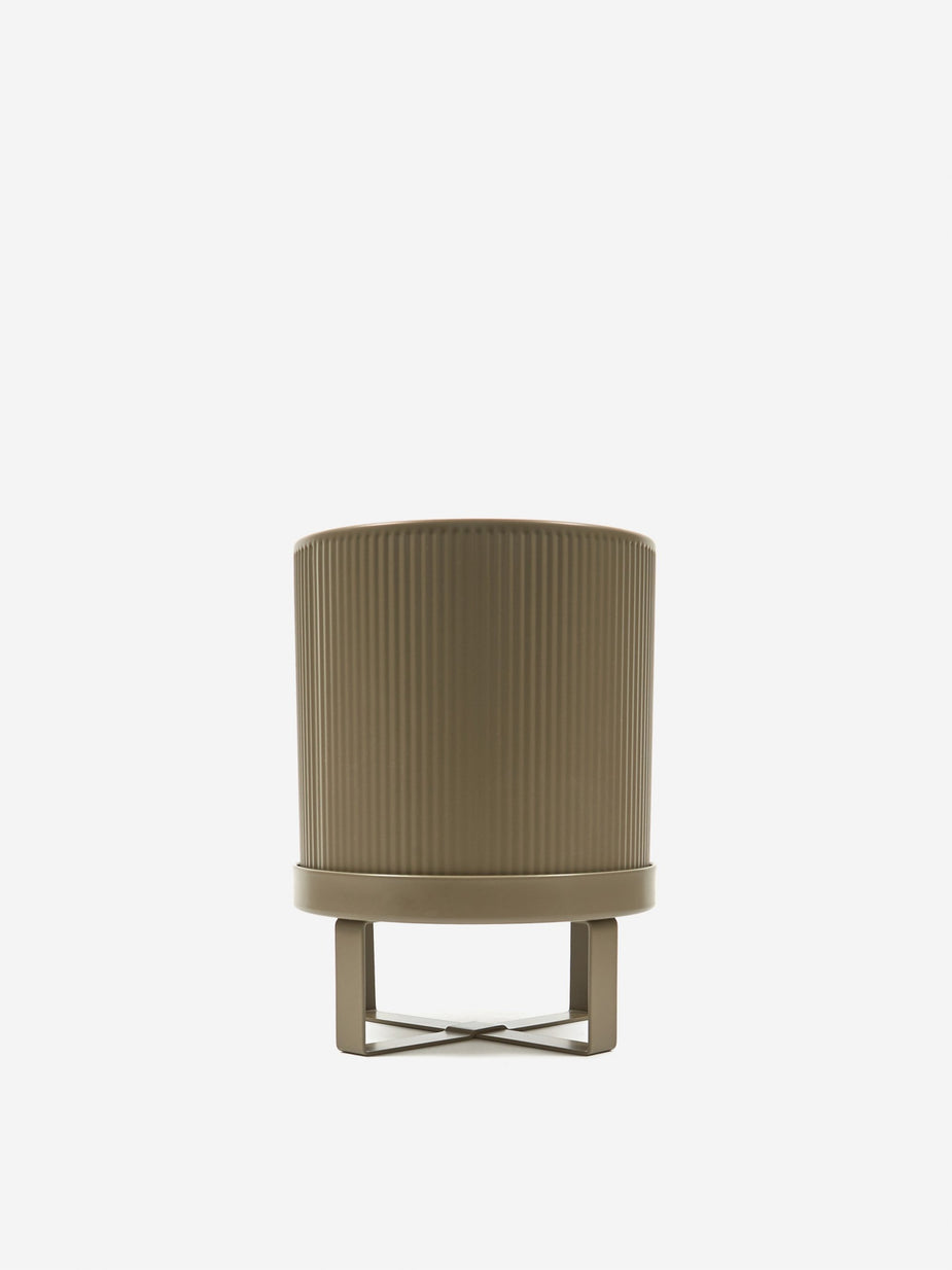 Ferm Living Ferm Living Bau Plant Pot Warm Grey - Small - Grey