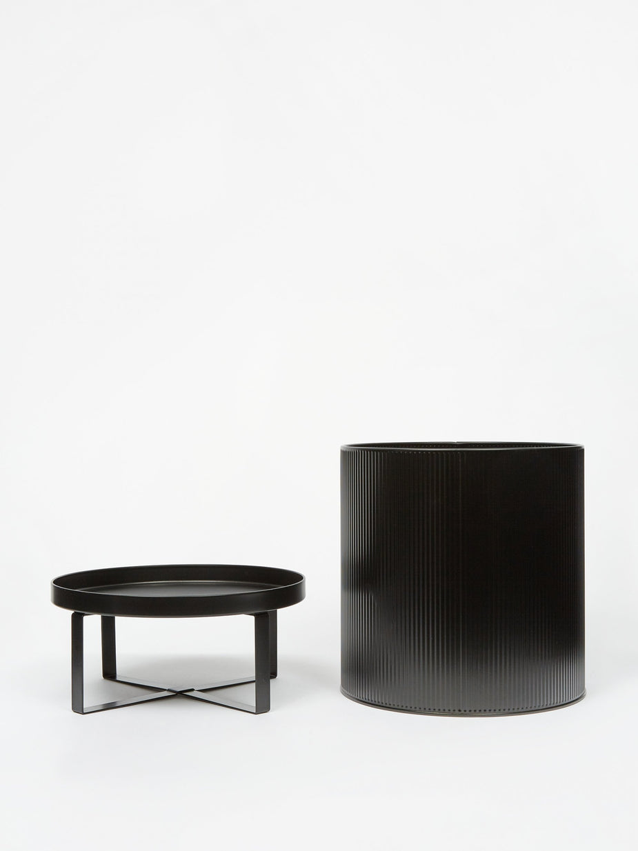 Ferm Living Ferm Living Bau Pot Large - Black - Black