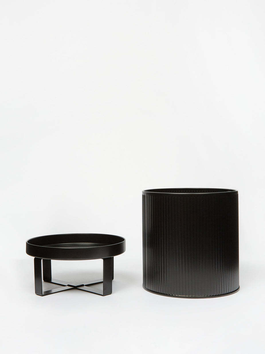 Ferm Living Ferm Living Bau Pot Small - Black - Black