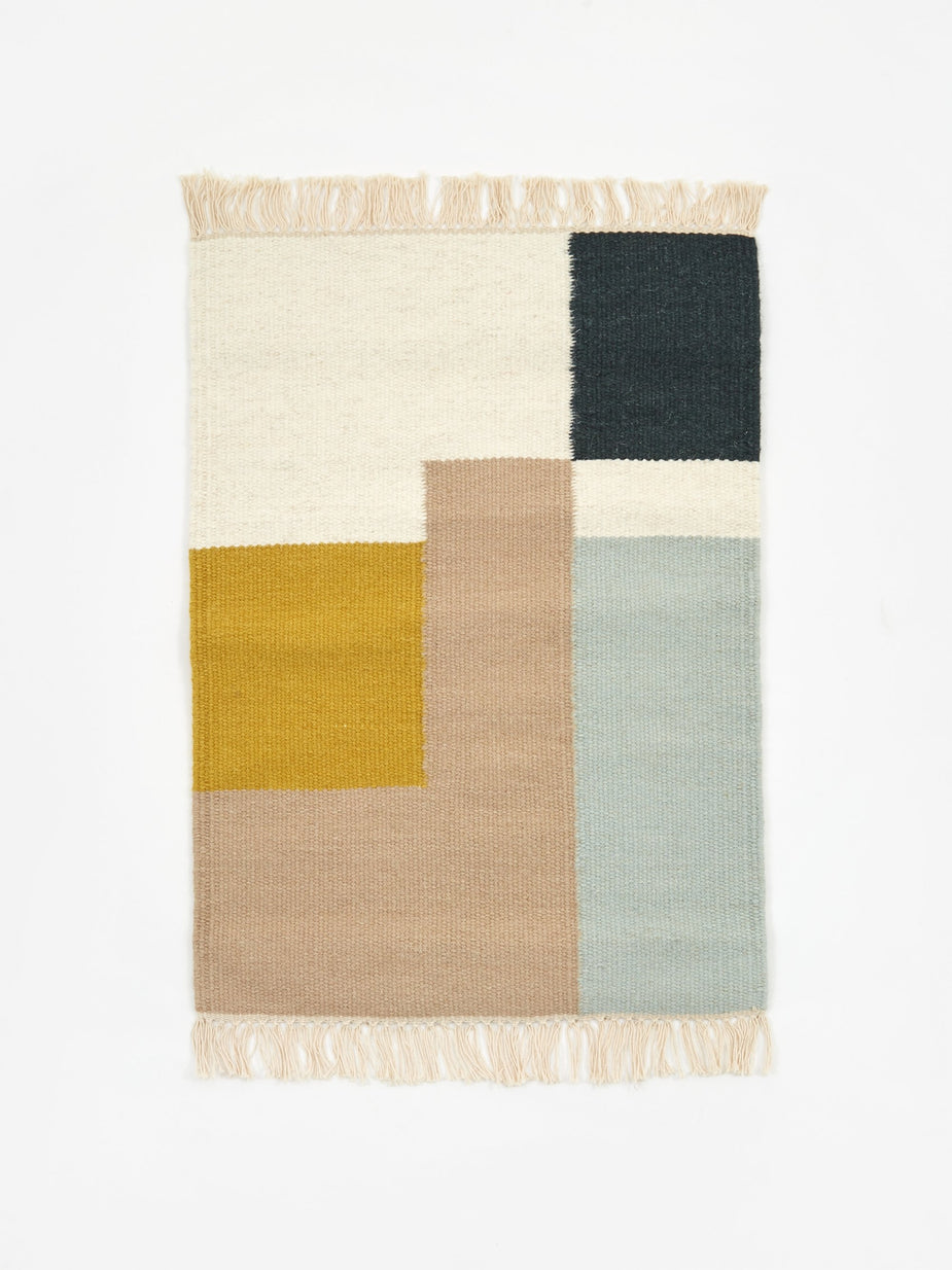Ferm Living Ferm Living Kelim Mat - Squares - 50x70cm - Other