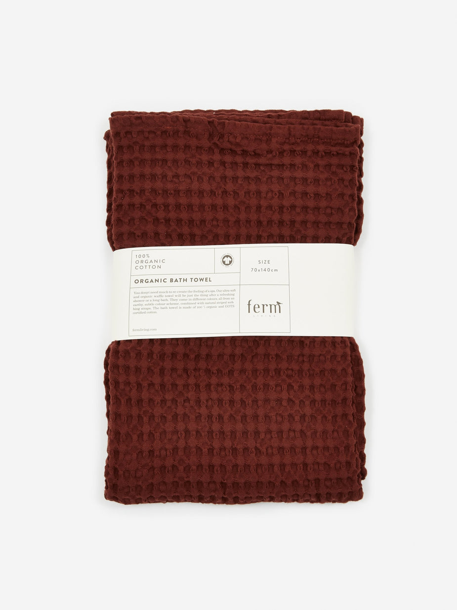 Ferm Living Ferm Living Organic Bath Towel - Cinnamon - Other