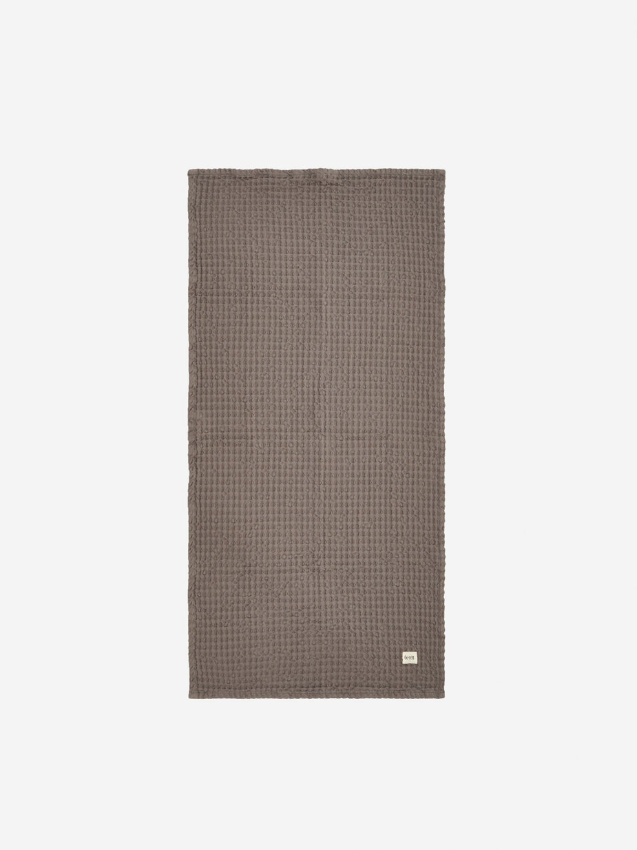 Ferm Living Ferm Living Organic Hand Towel - Grey - Grey
