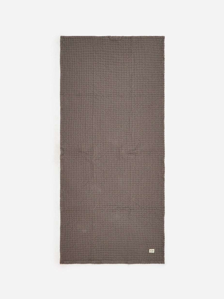 Ferm Living Ferm Living Organic Bath Towel - Grey - Grey