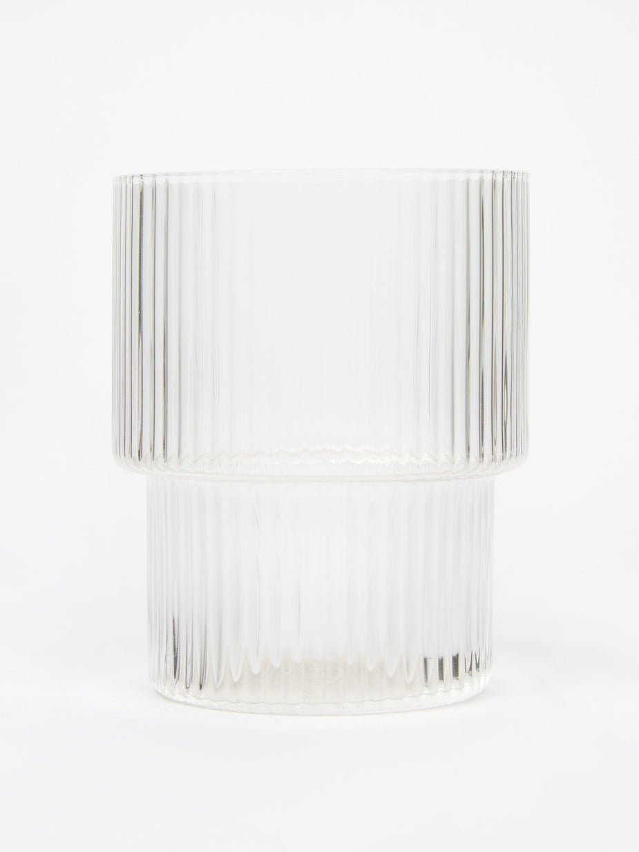 Ferm Living Ferm Living Ripple Mini Glasses Set of 4 - Clear - Other