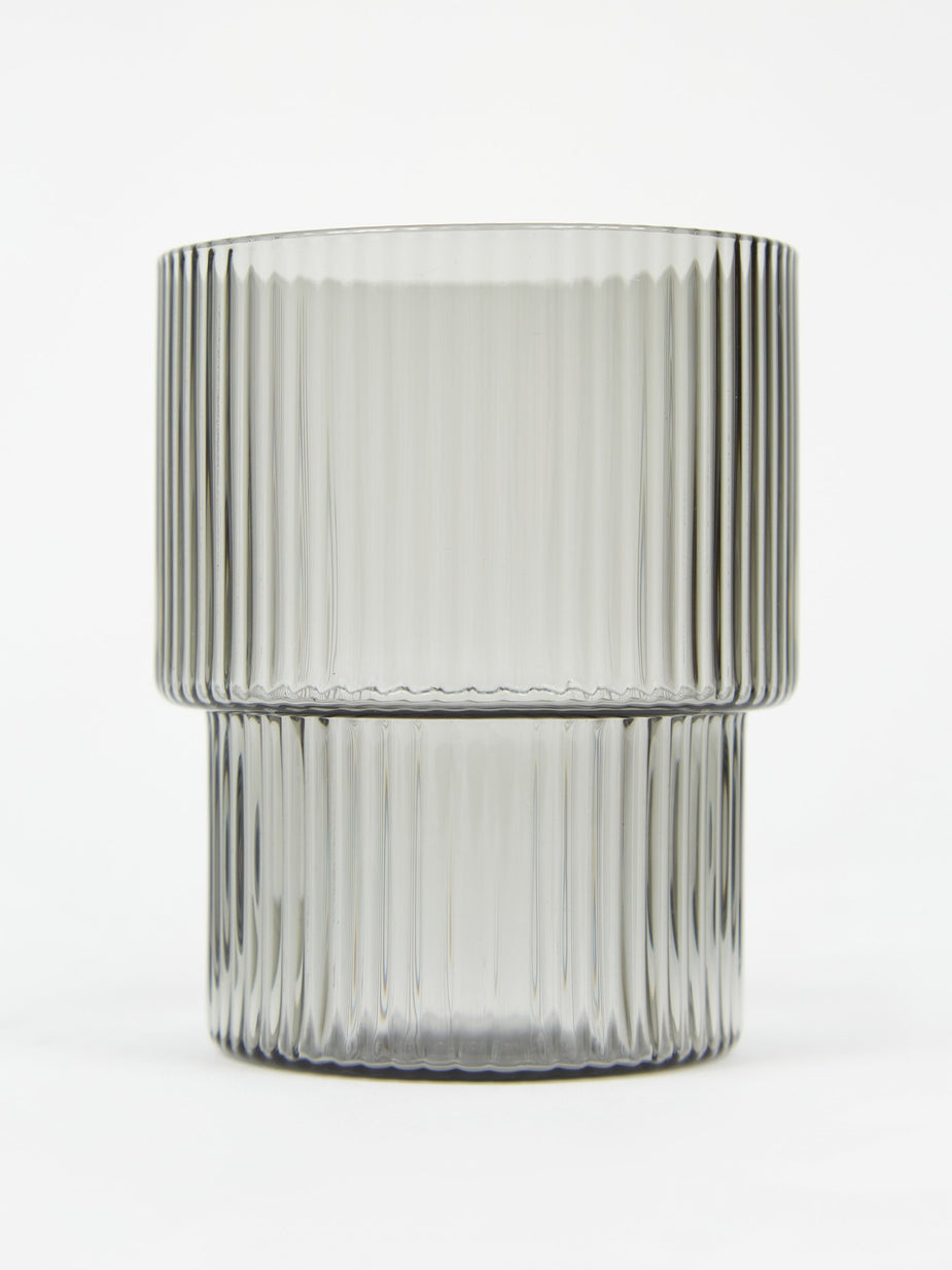 Ferm Living Ferm Living Ripple Mini Glasses Set of 4 - Smoked - Other