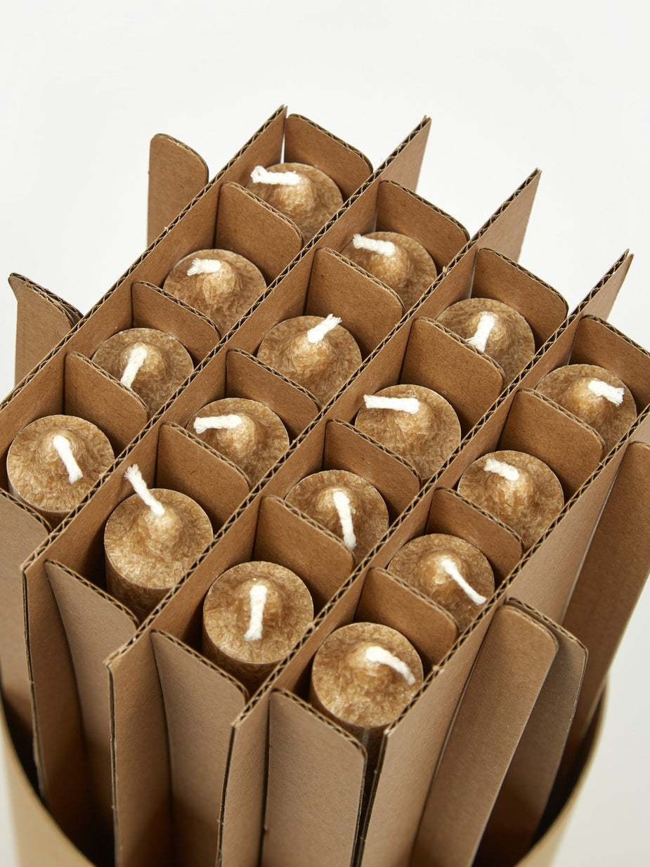 Ferm Living Ferm Living Uno Candles Set of 16 - Beige - Neutrals