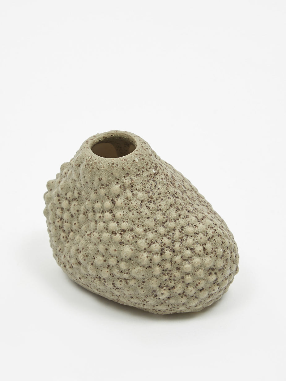 Ferm Living Ferm Living Vulca Mini Vase - Grey Dots - Grey